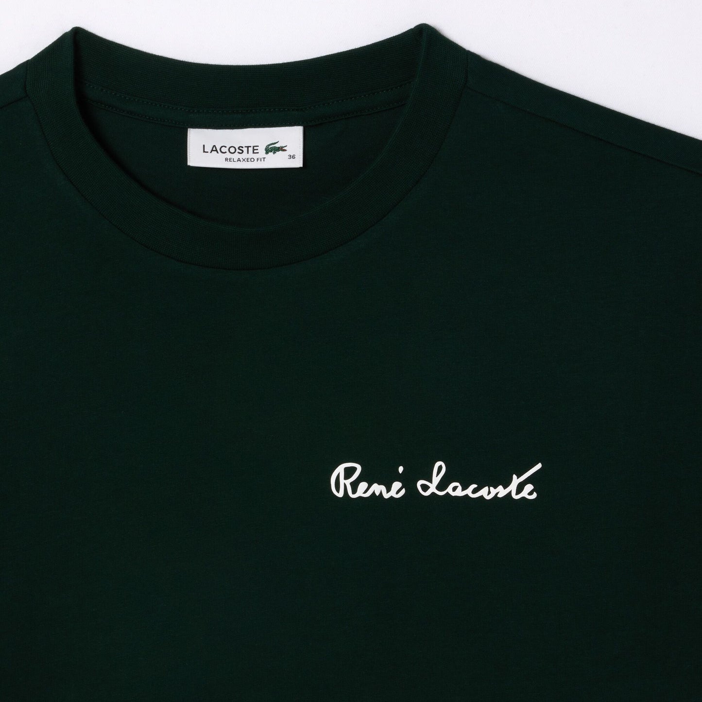 Relaxed Fit Branded Cotton T-shirt