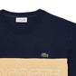 Lacoste Regular Fit Printed Colourblock T-shirt - TH1712