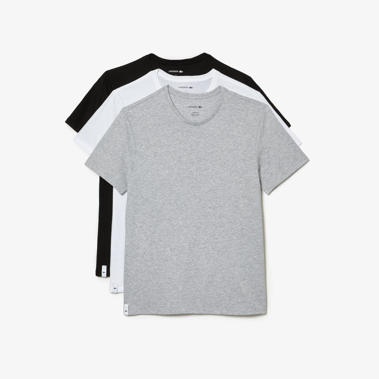 Men's Crew Neck Plain Cotton T-shirt Three-Pack - TH3451