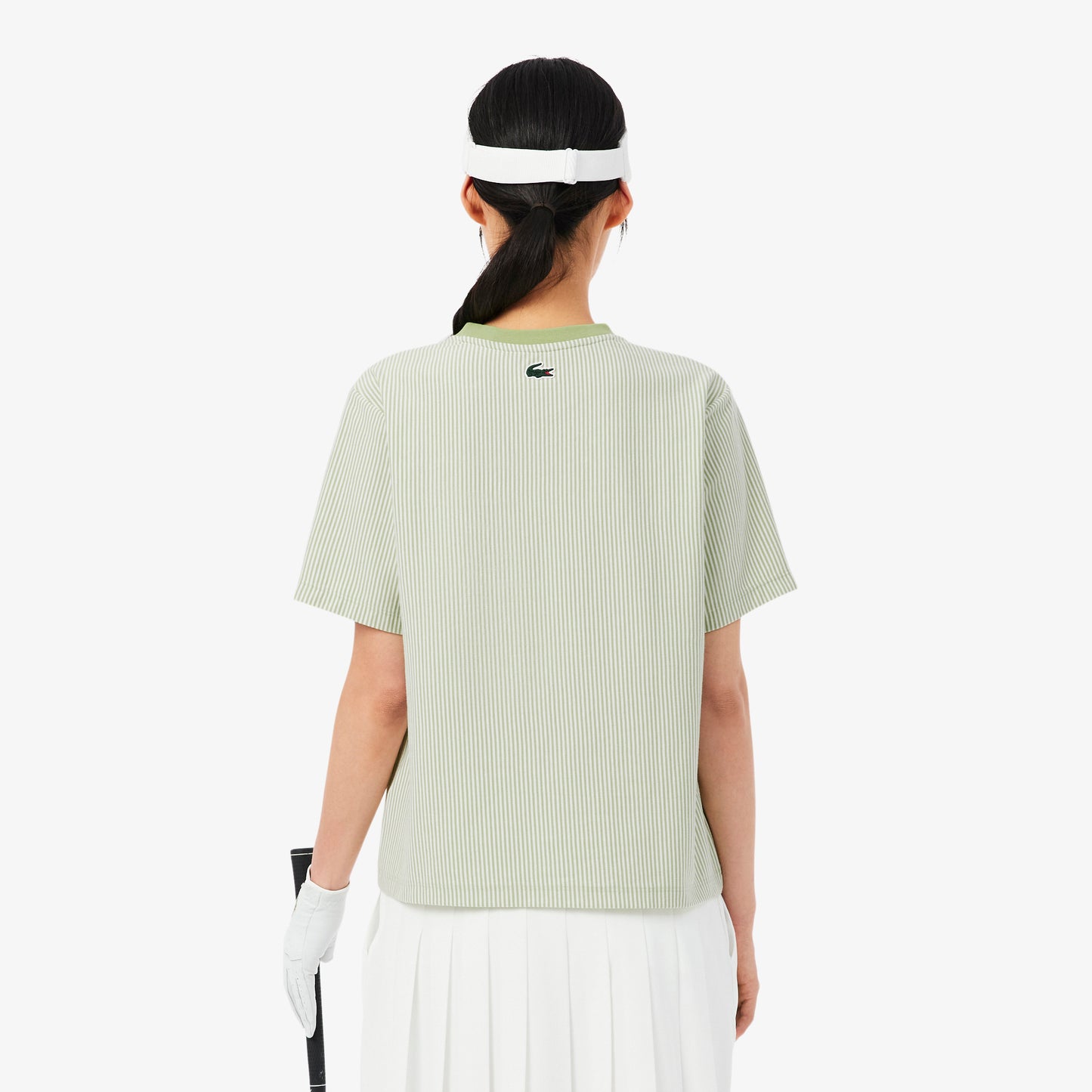 Ultra Dry Striped Golf T-shirt-TF0084