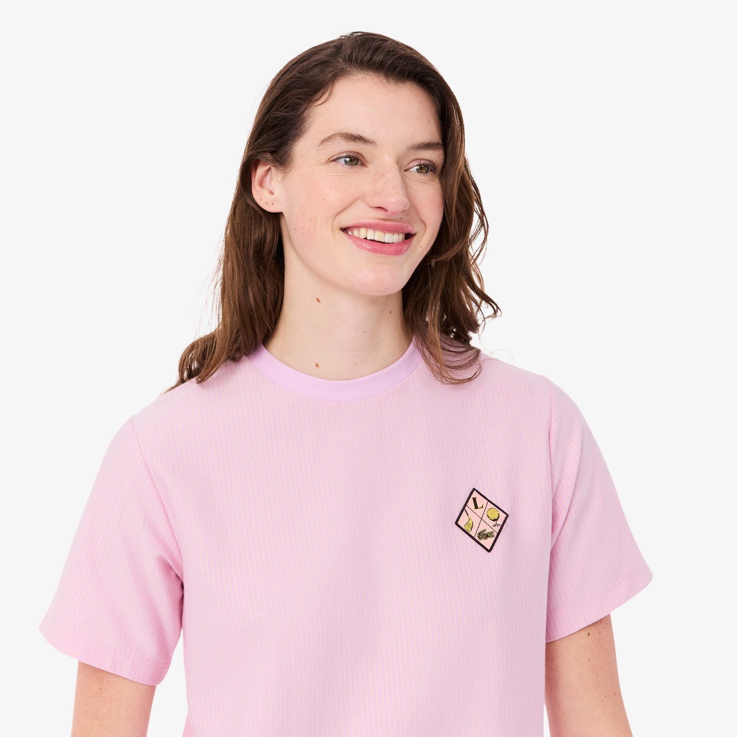 Ultra Dry Striped Golf T-shirt-TF0084