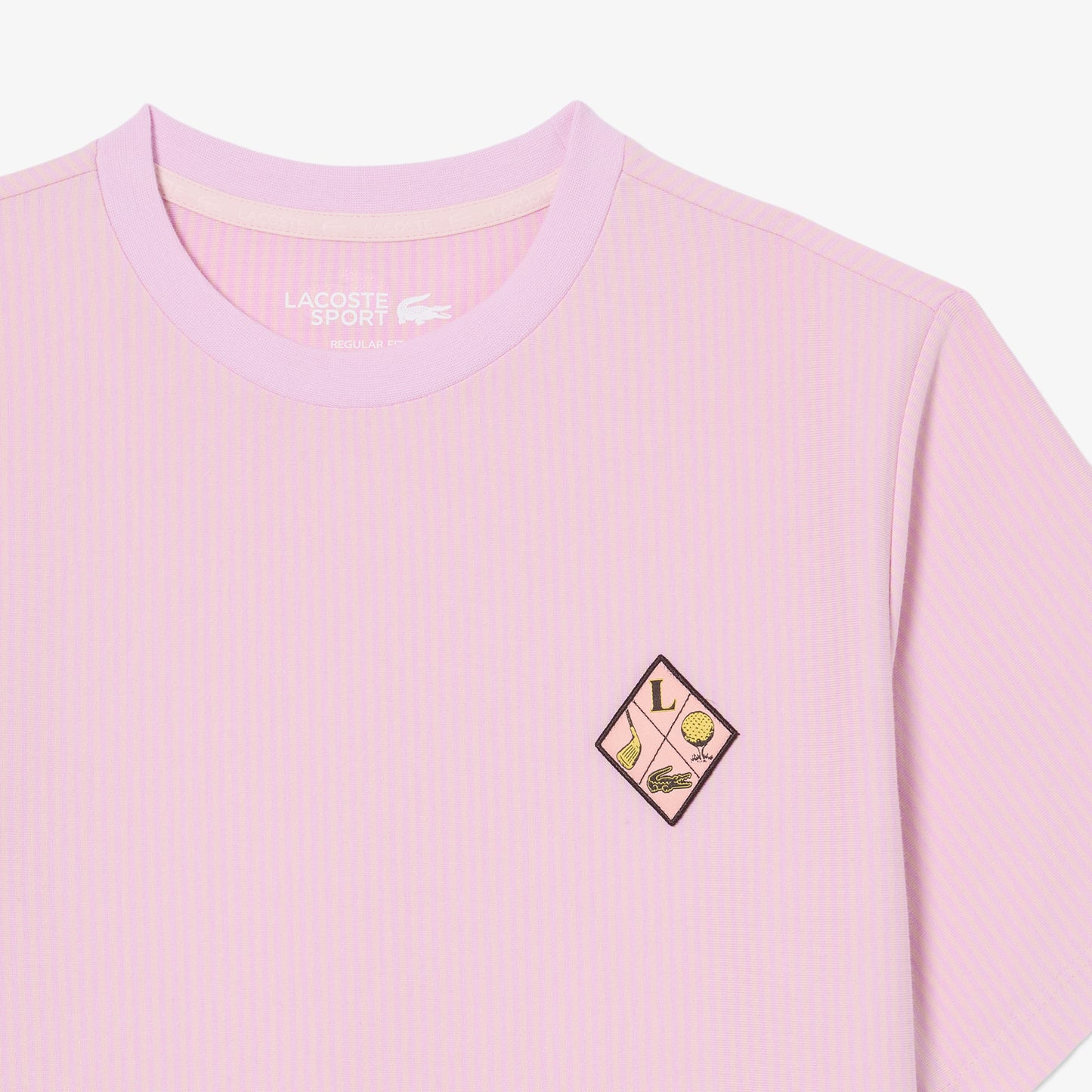 Ultra Dry Striped Golf T-shirt-TF0084
