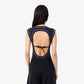 Slim Fit Open Back Cotton Body-TF0187