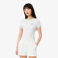 Contrast Accent Jersey T-shirt-TF0347