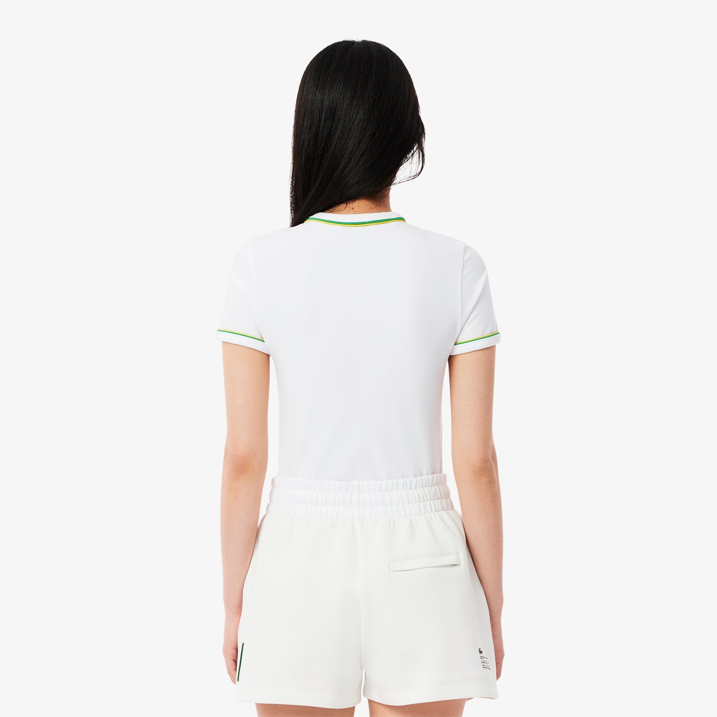 Contrast Accent Jersey T-shirt-TF0347