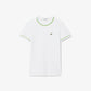 Contrast Accent Jersey T-shirt-TF0347