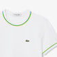 Contrast Accent Jersey T-shirt-TF0347