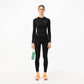 Seamless Open Back Sport Crop Top-TF1008