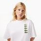 Oversize Iconic Croc Print Cotton T-shirt