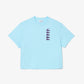 Oversize Iconic Croc Print Cotton T-shirt