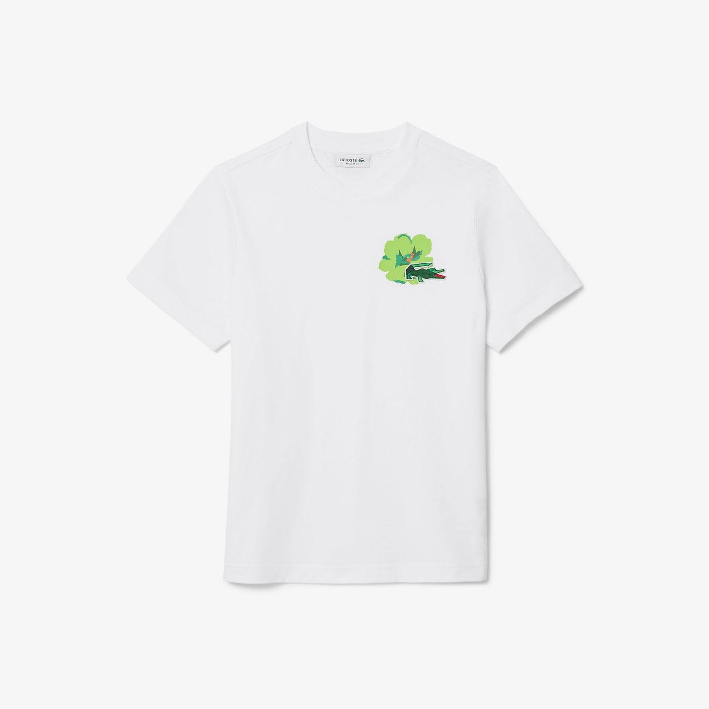 Floral Print Cotton T-shirt-TF2687