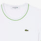 Contrast Trim Jersey T-shirt-TF5289