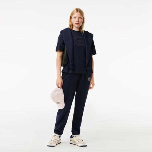 Oversized Cotton Tennis Embroidery T-shirt