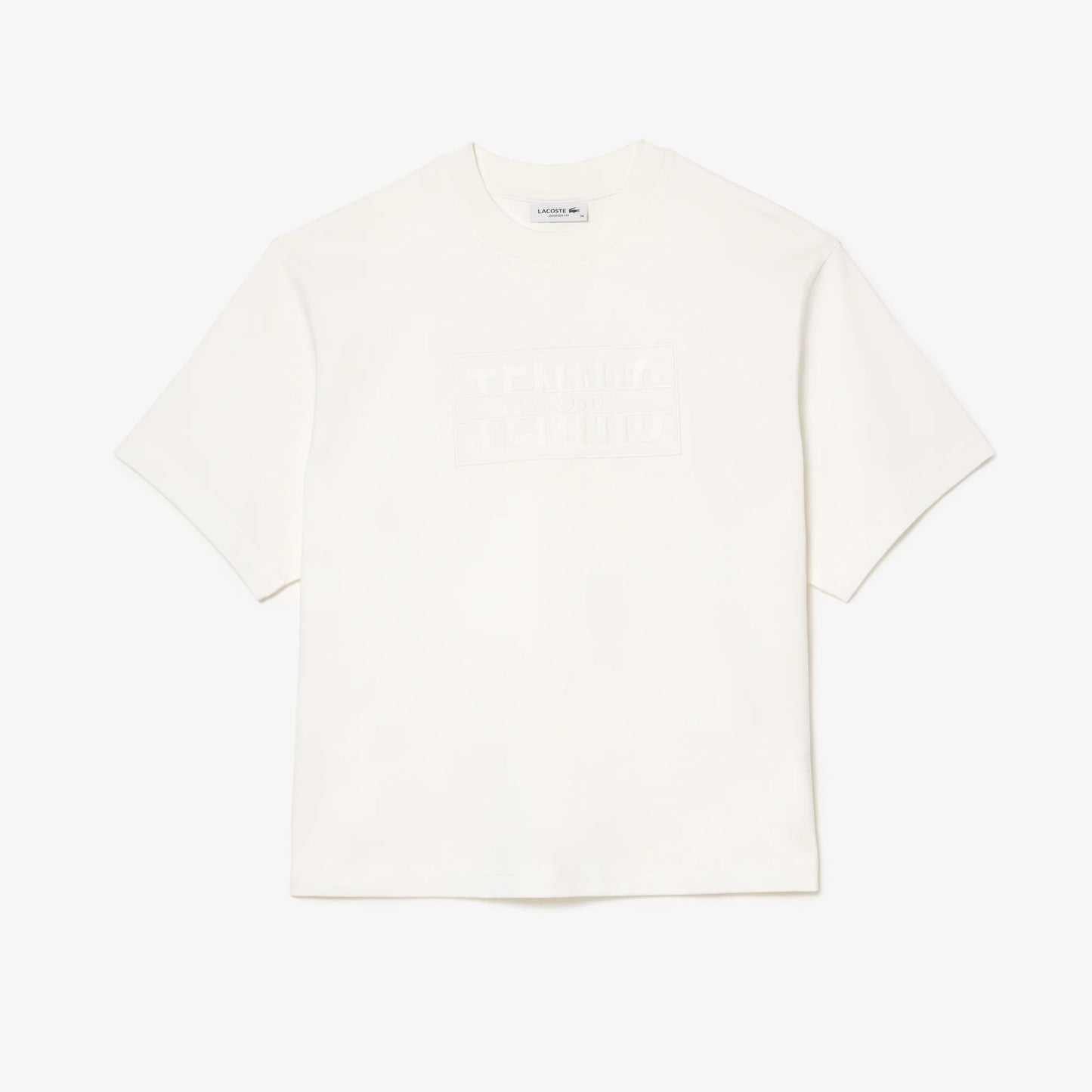 Oversized Cotton Tennis Embroidery T-shirt