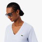 Relaxed Fit Soft Cotton V Neck T-shirt-TF7300