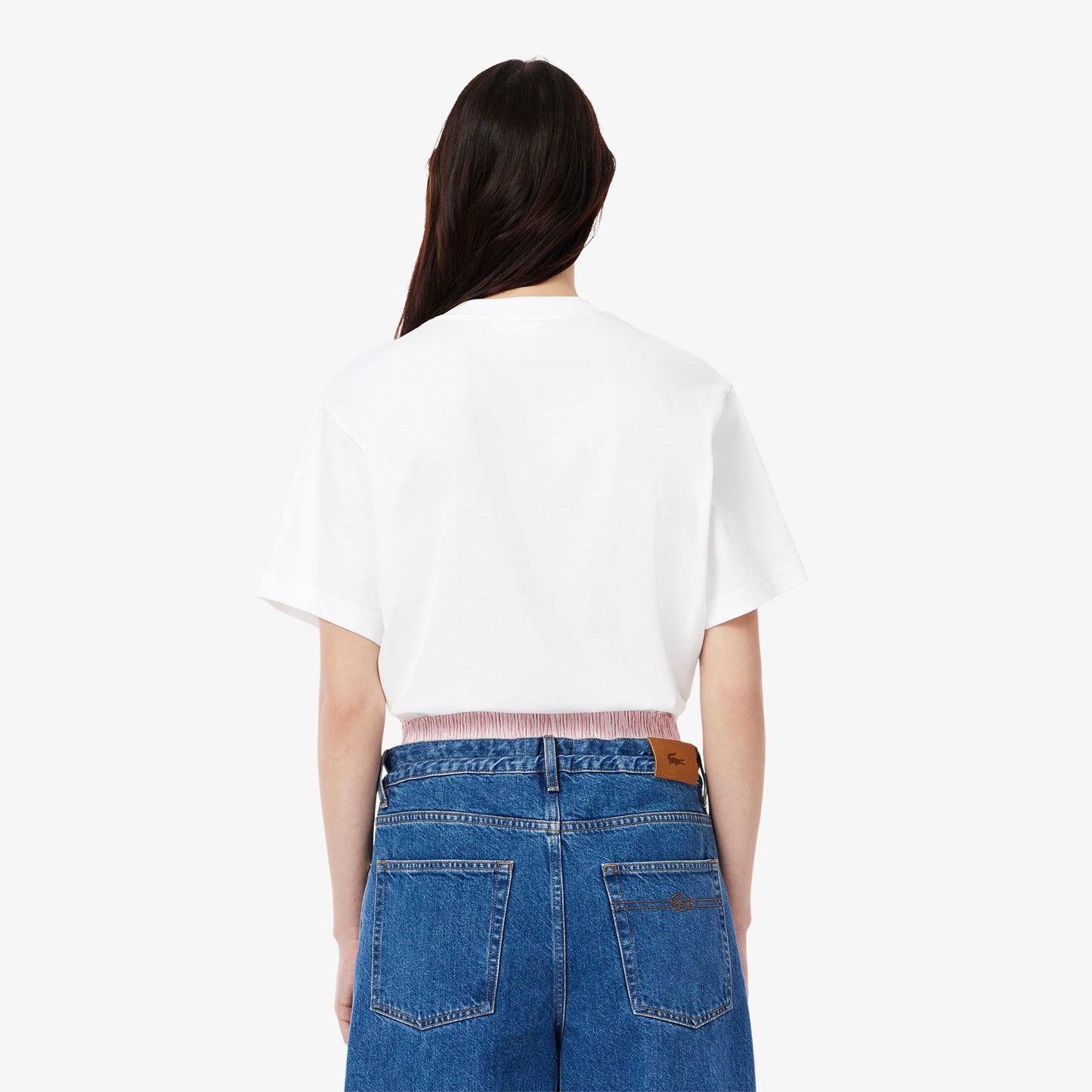 Oversized Draped Jersey T-shirt-TF9595