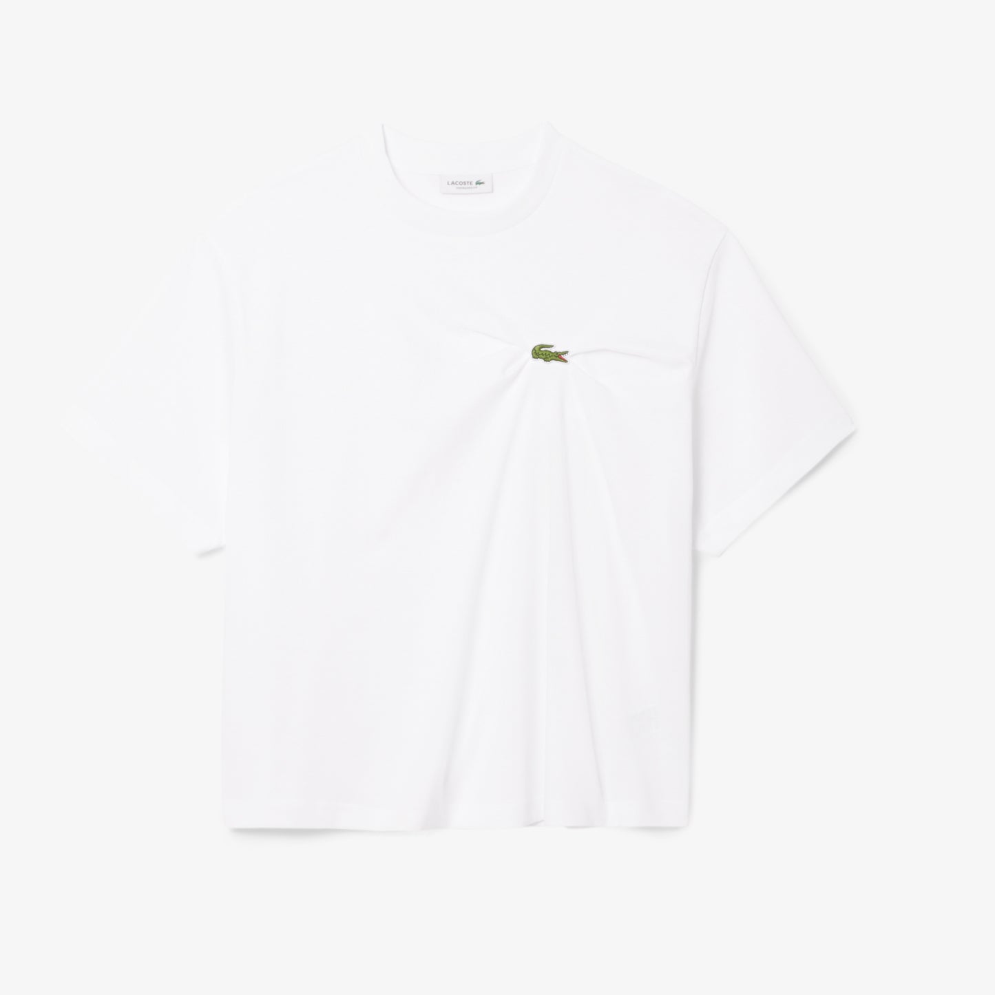 Oversized Draped Jersey T-shirt-TF9595