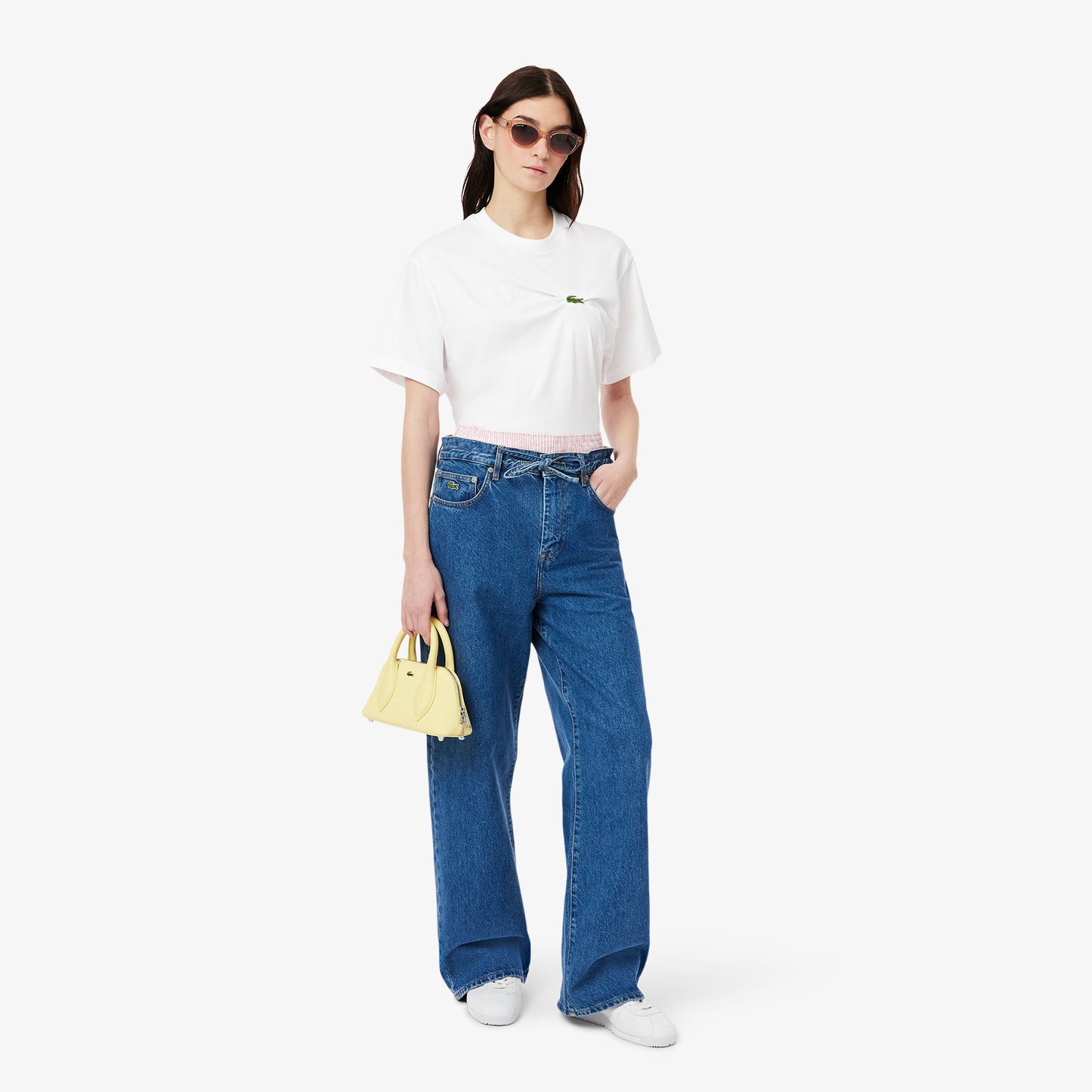 Oversized Draped Jersey T-shirt-TF9595