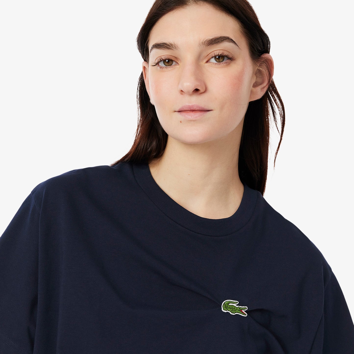 Oversized Draped Jersey T-shirt-TF9595