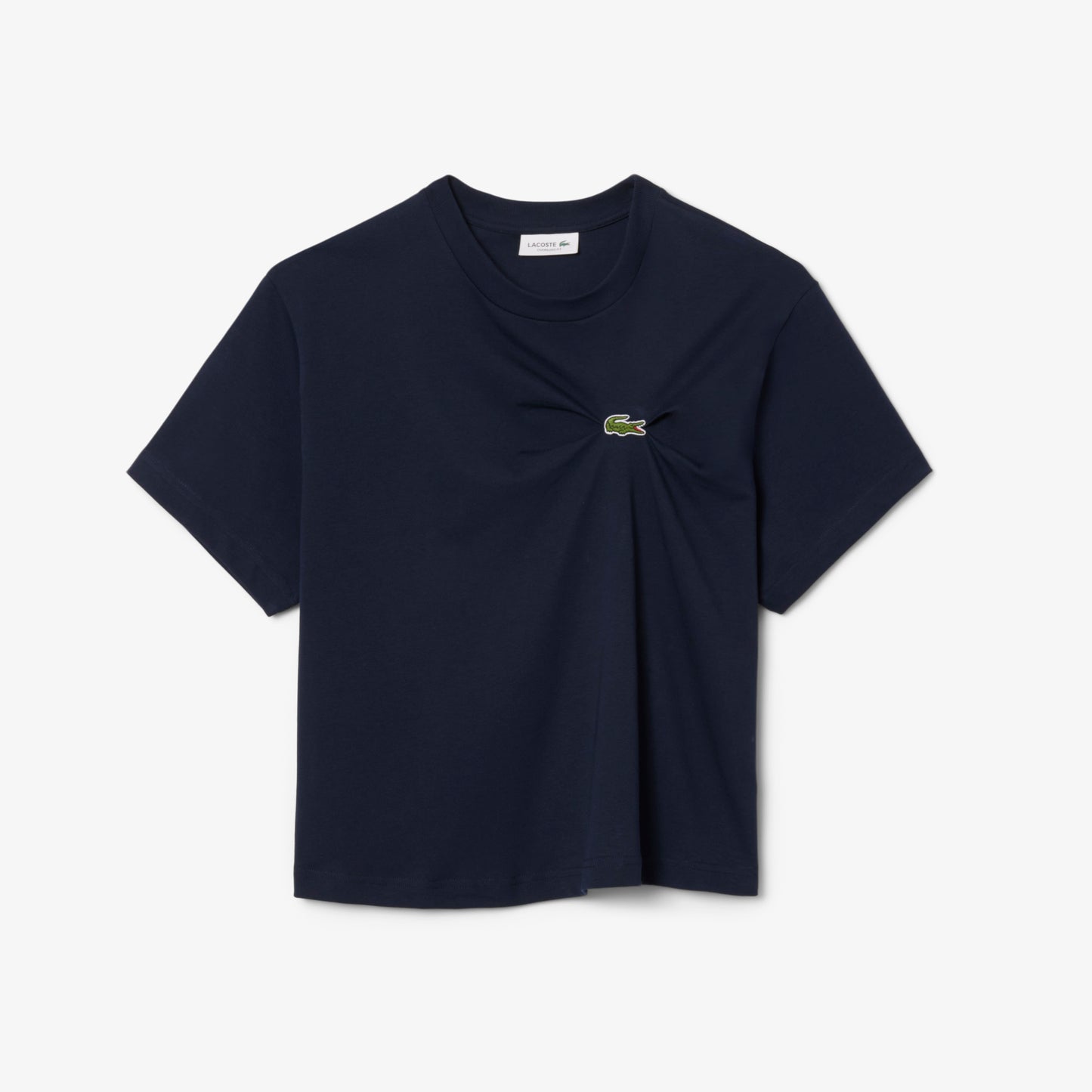 Oversized Draped Jersey T-shirt-TF9595