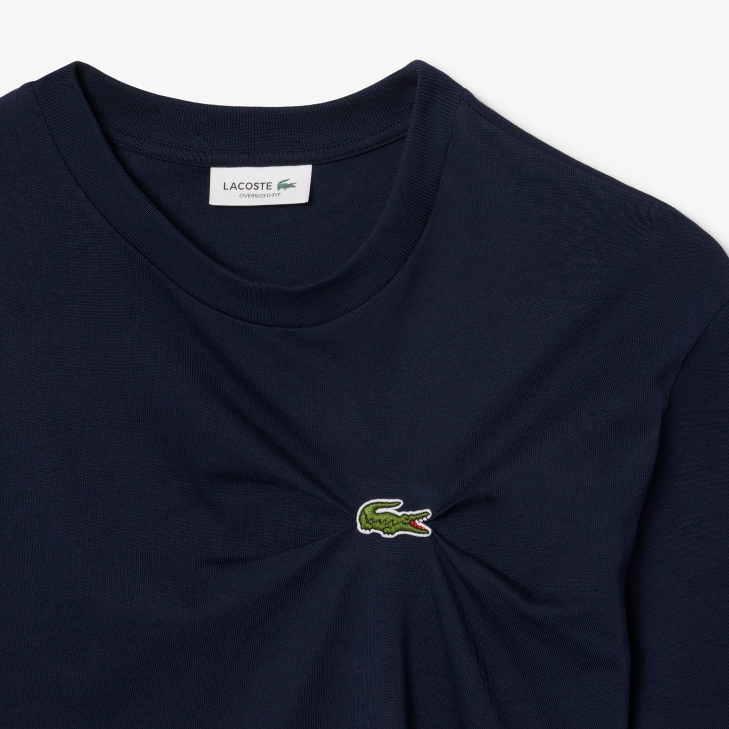 Oversized Draped Jersey T-shirt-TF9595