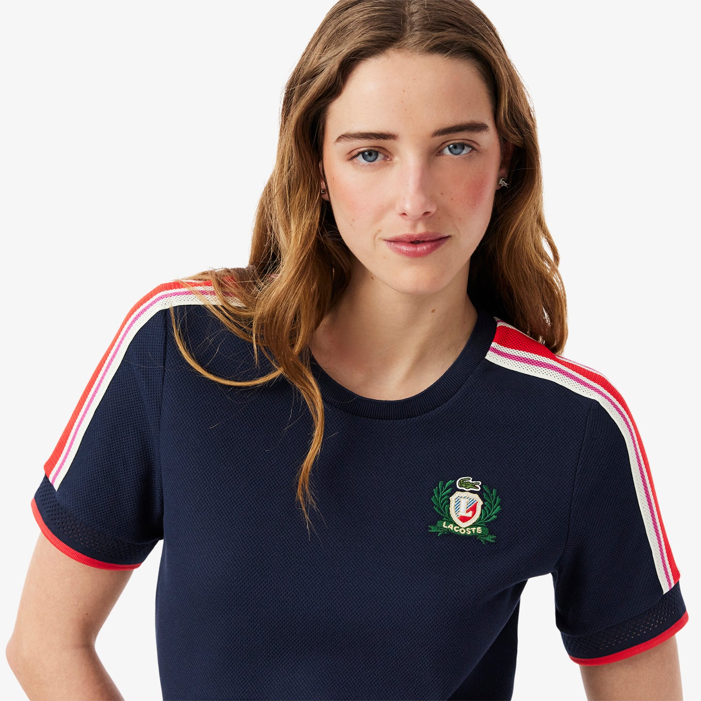 French Made Textured Pique T-shirt-TF9630