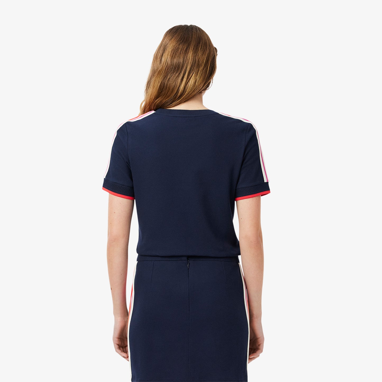 French Made Textured Pique T-shirt-TF9630