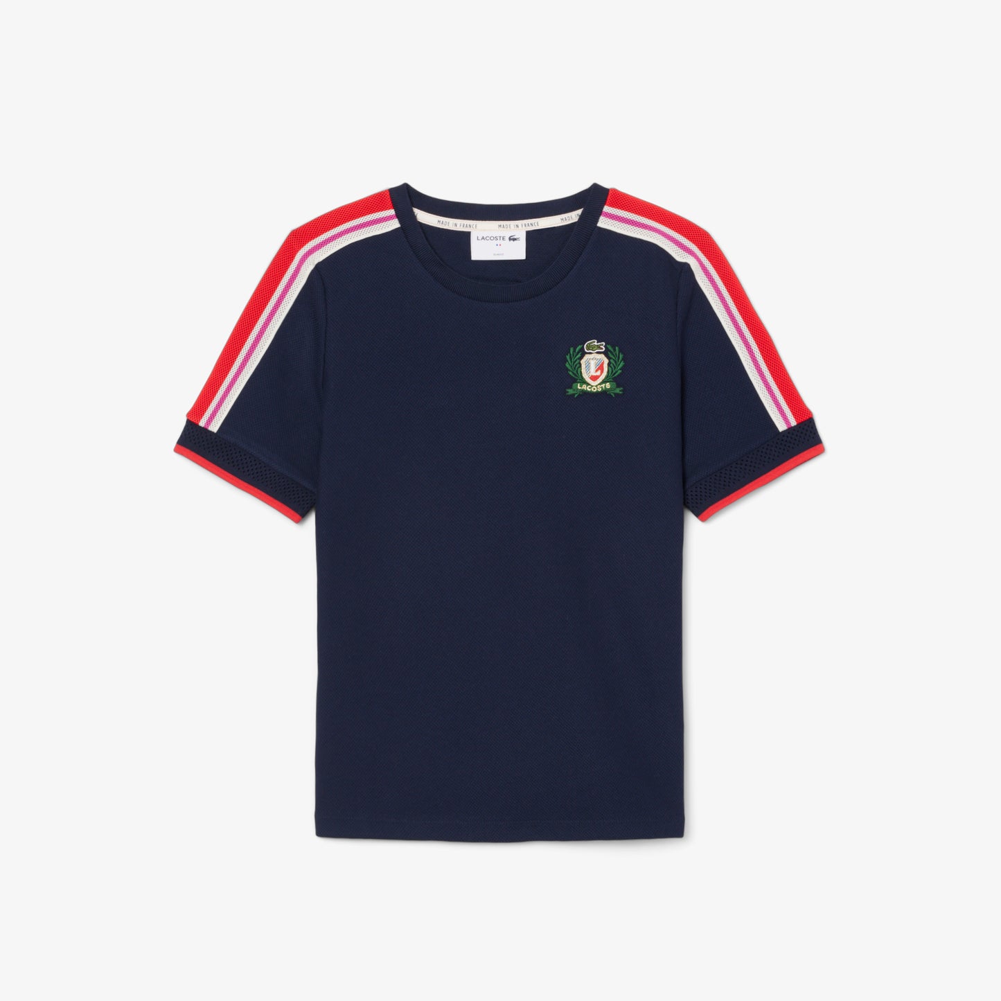 French Made Textured Pique T-shirt-TF9630