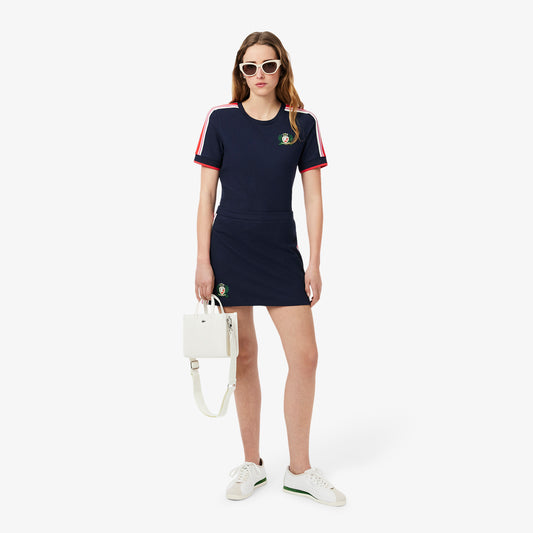 French Made Textured Pique T-shirt-TF9630