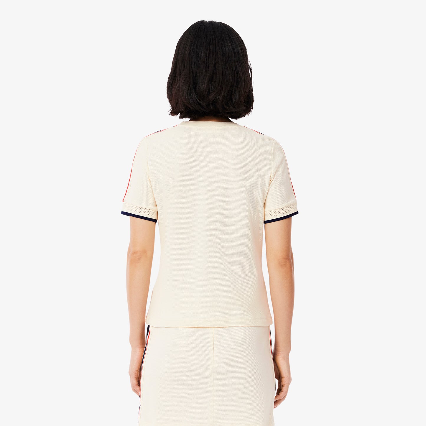 French Made Textured Pique T-shirt-TF9630