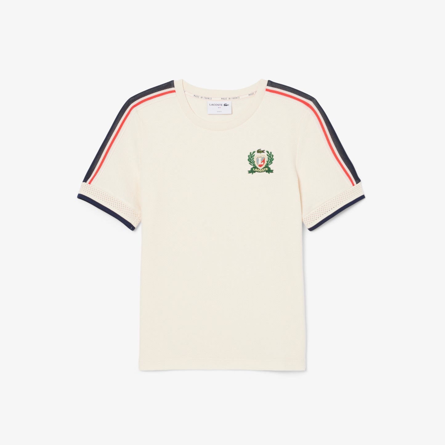 French Made Textured Pique T-shirt-TF9630