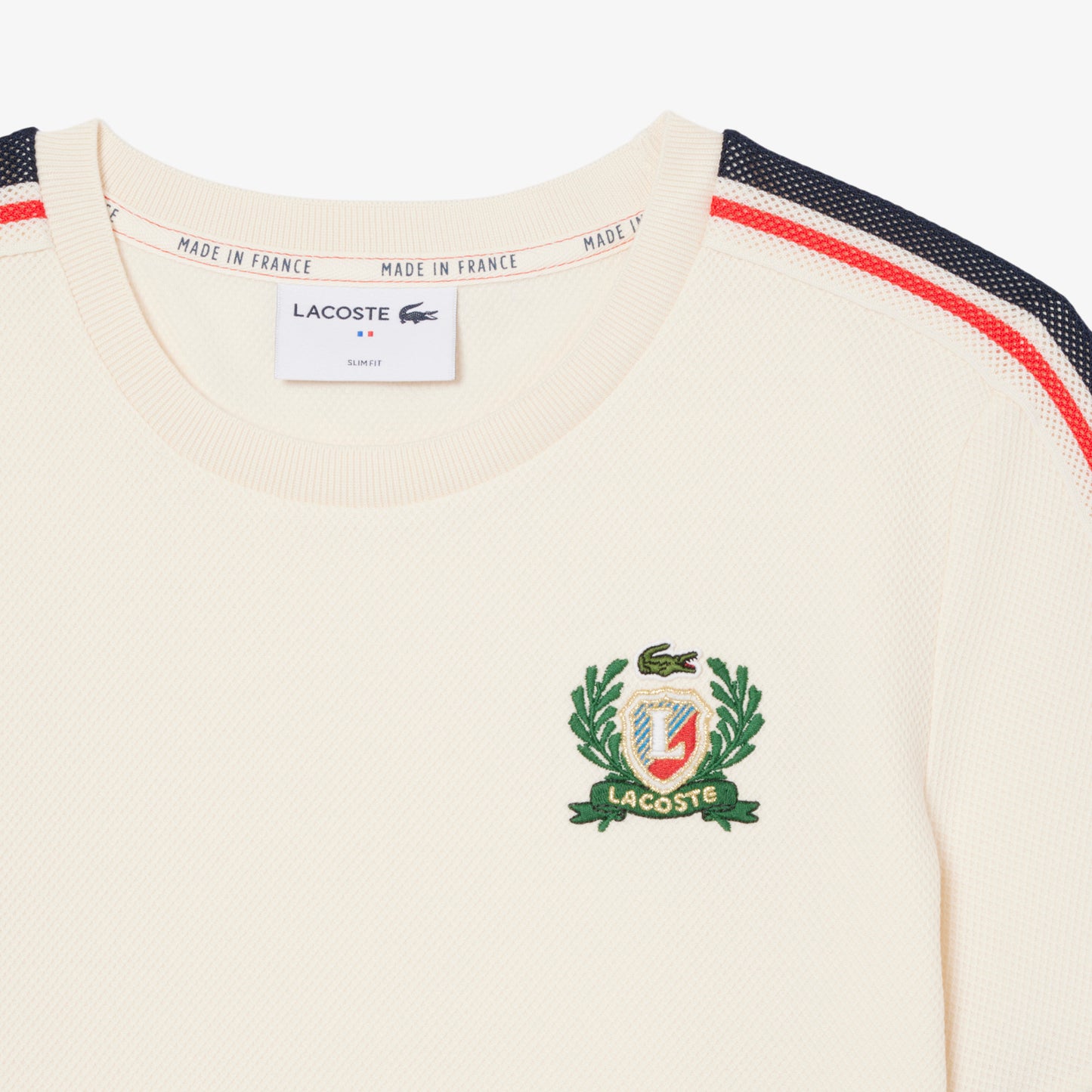 French Made Textured Pique T-shirt-TF9630