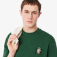 Embroidered Badge Pique T-shirt-TH0025