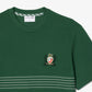 Embroidered Badge Pique T-shirt-TH0025