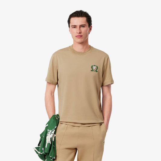 French Made Embroidered Badge T-shirt-TH0027