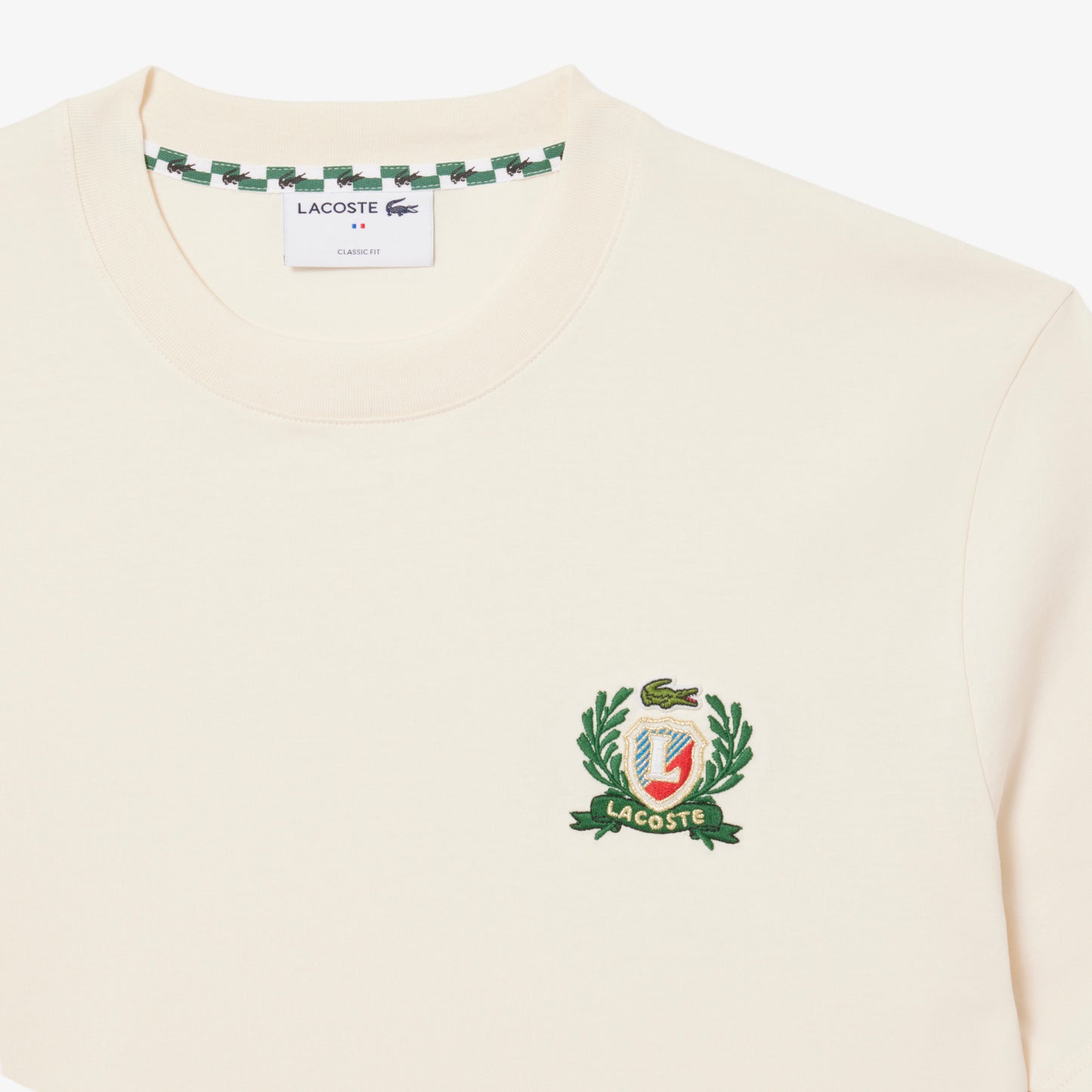 French Made Embroidered Badge T-shirt-TH0027