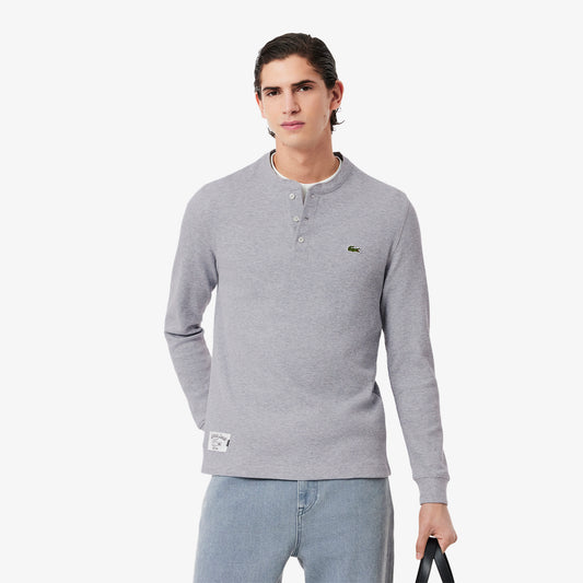 Long Sleeved Waffle Knit T-shirt-TH0035