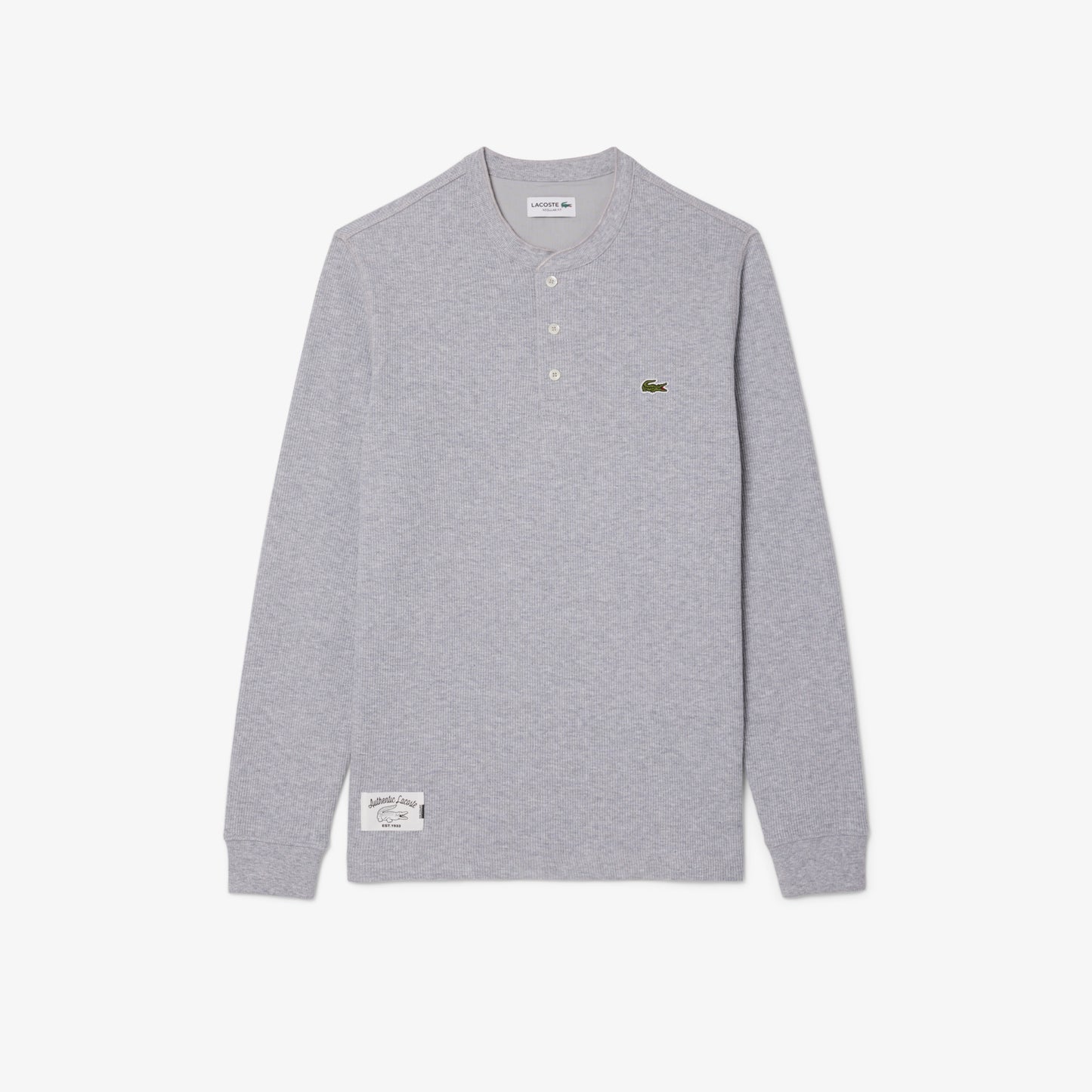 Long Sleeved Waffle Knit T-shirt-TH0035