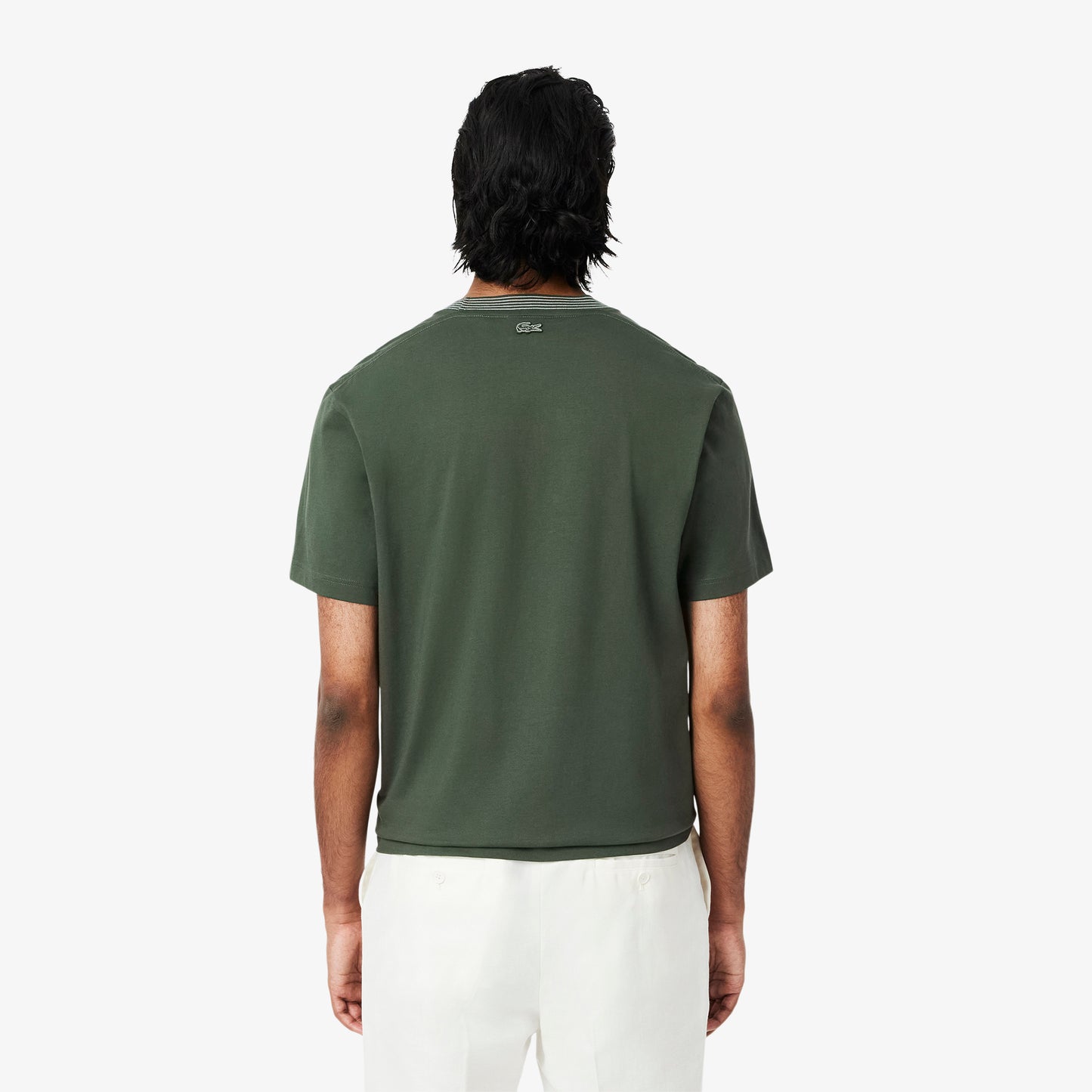 Embroidered Cotton Jersey T-shirt-TH0124