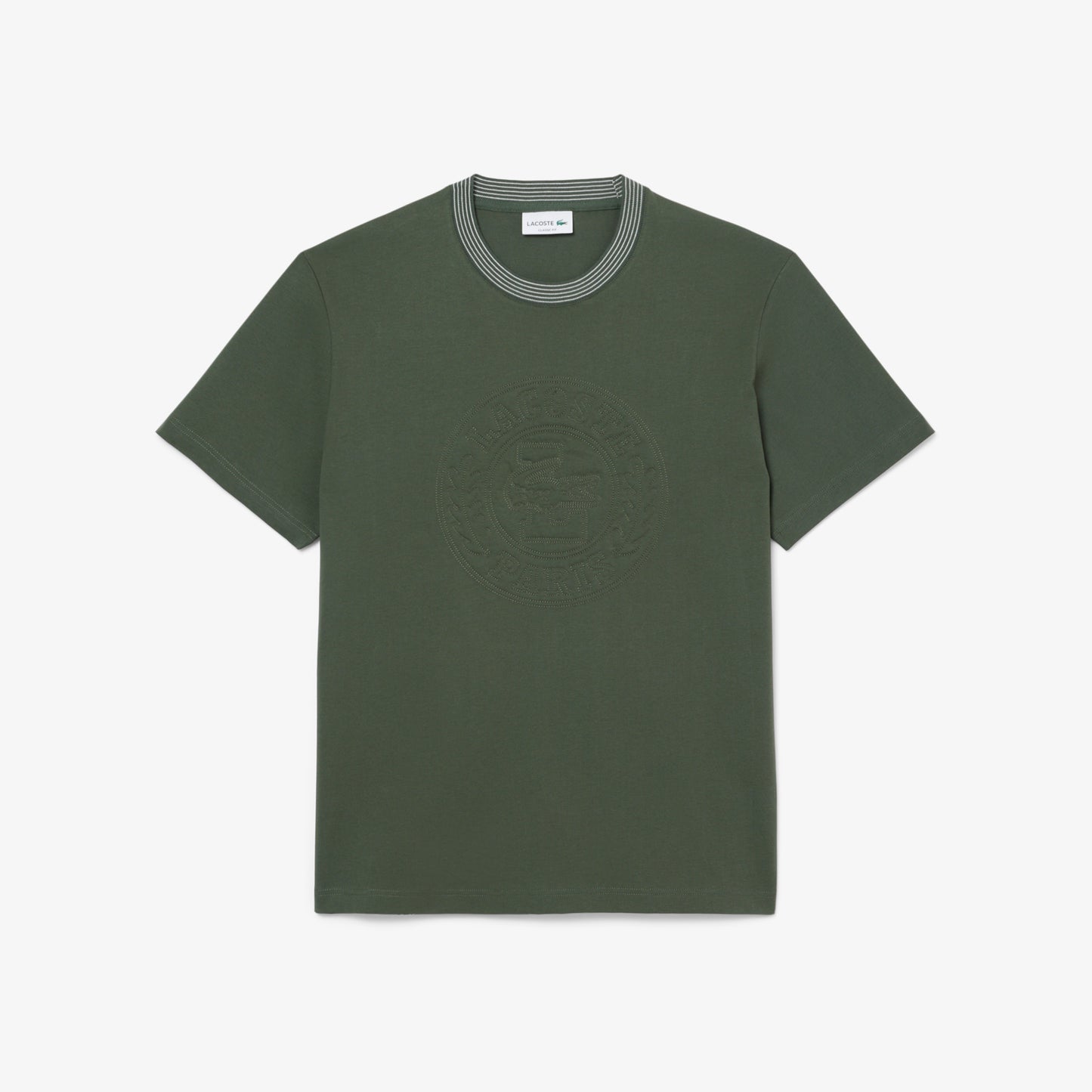 Embroidered Cotton Jersey T-shirt-TH0124