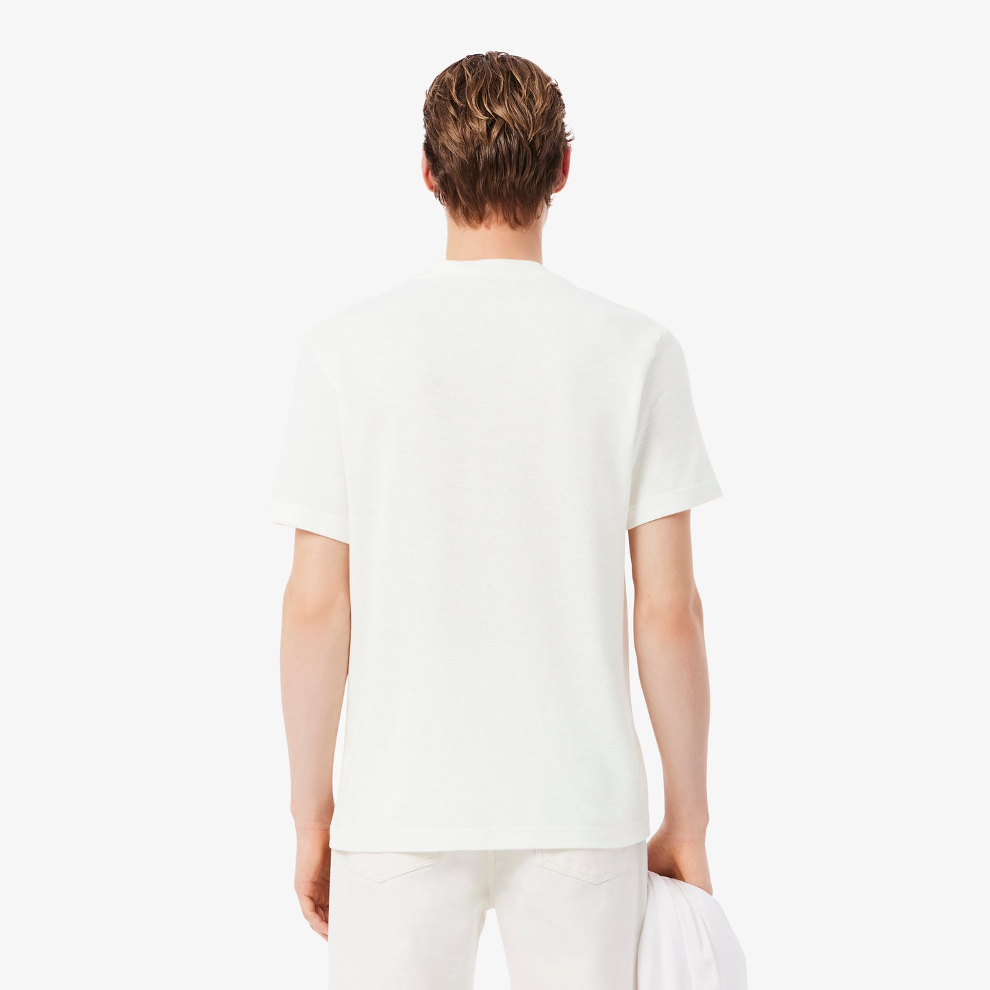 Heavy Cotton and Linen Piqué T-shirt - TH0629