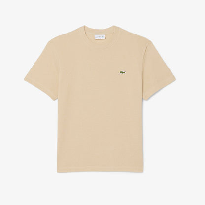 Heavy Cotton and Linen Piqué T-shirt-TH0629