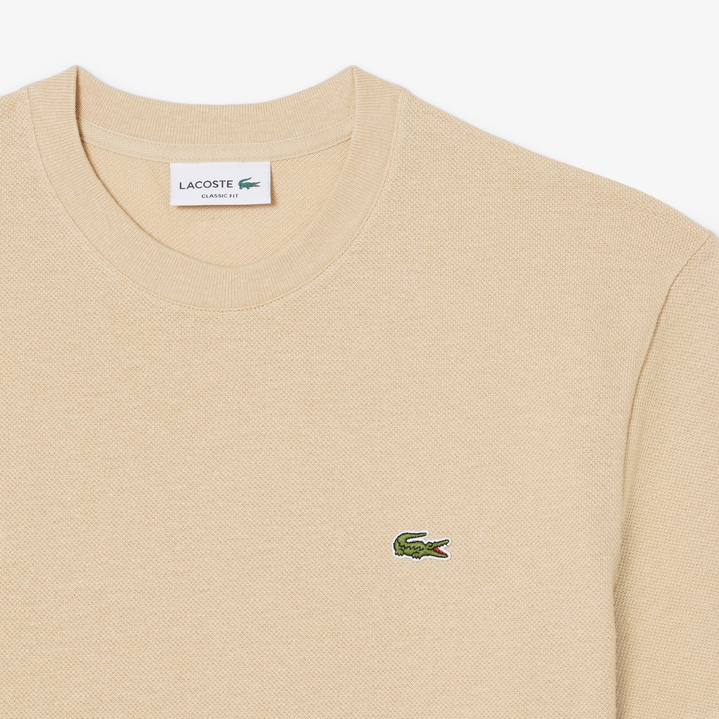 Heavy Cotton and Linen Piqué T-shirt-TH0629