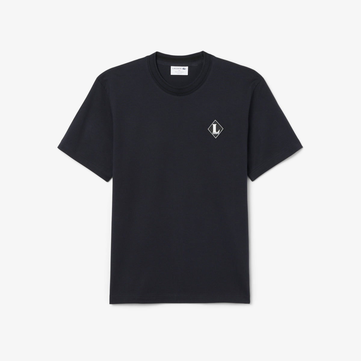 French Made Badge Accent T-shirt-TH0718