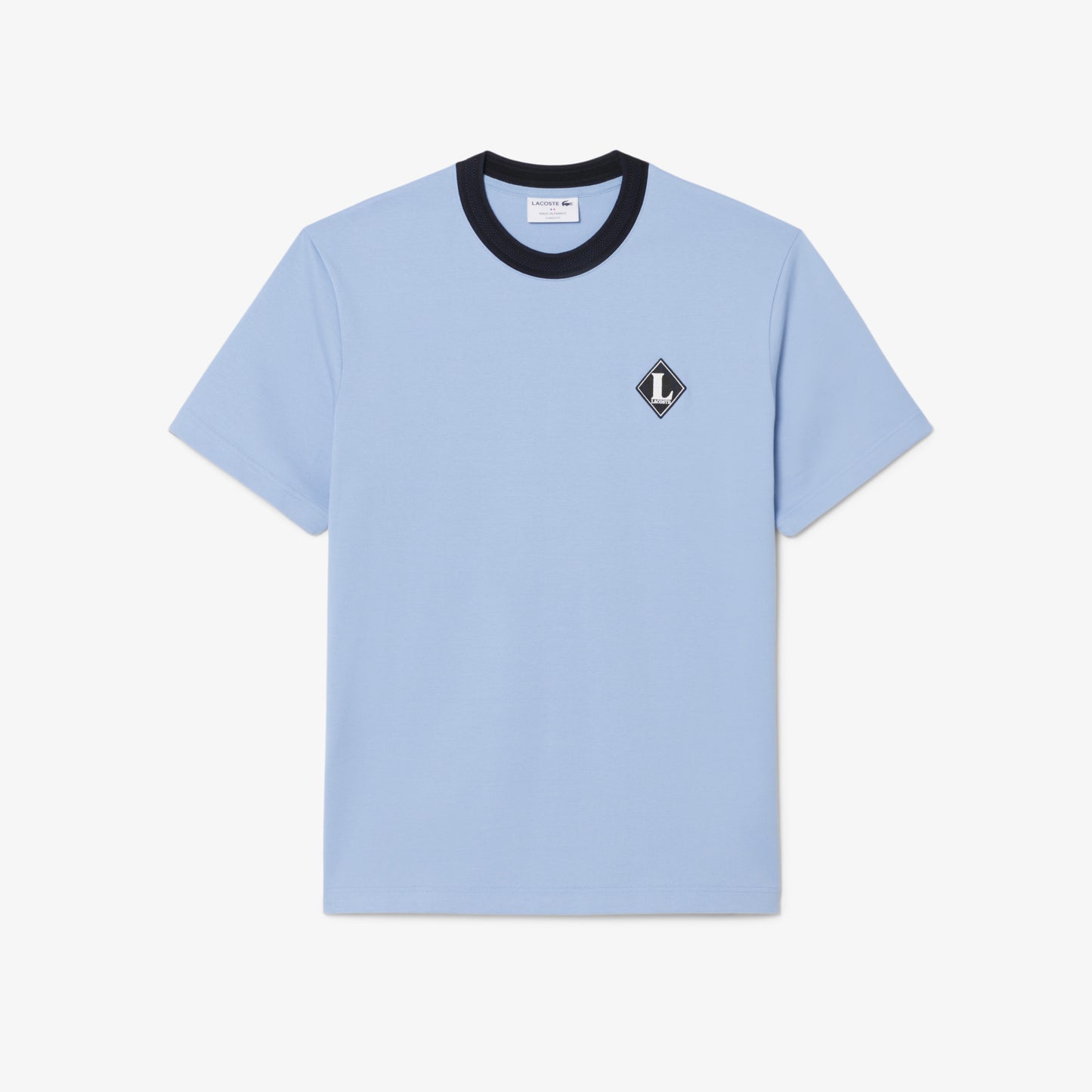 French Made Badge Accent T-shirt-TH0718