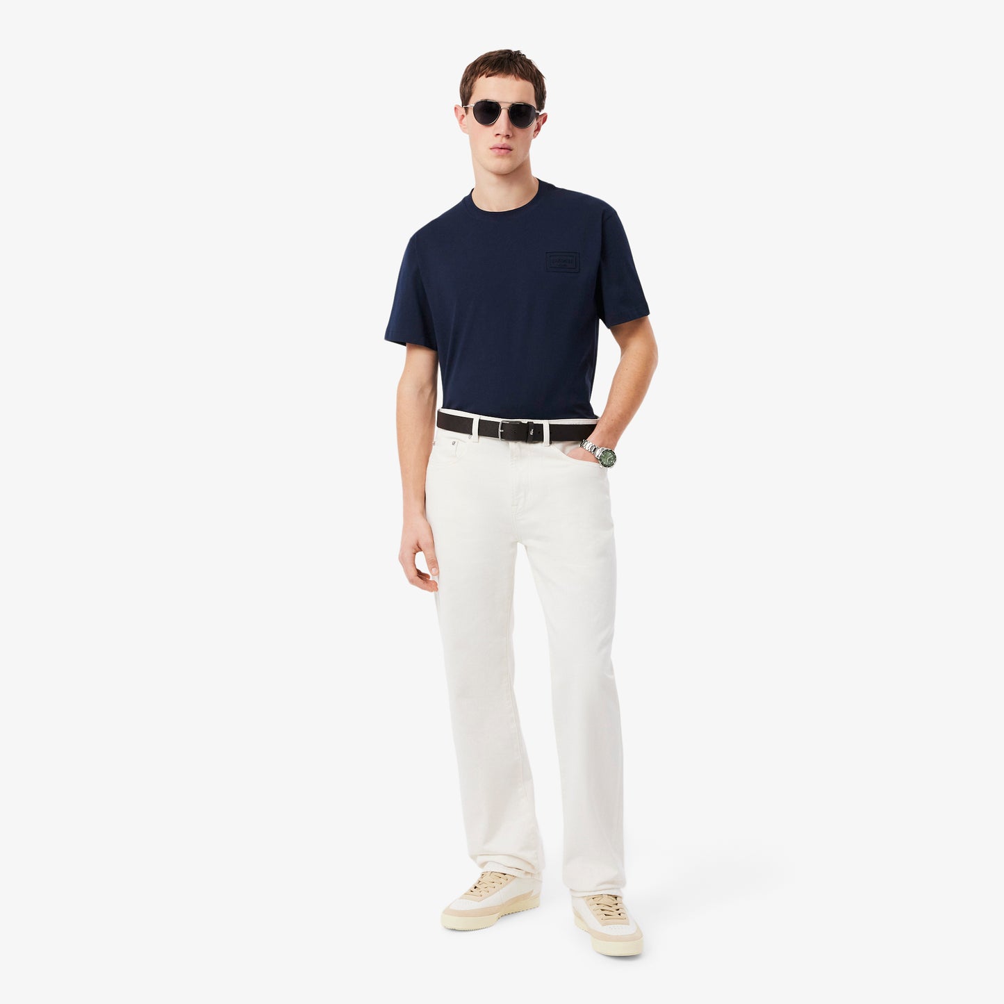Embossed Branding Jersey T-shirt-TH0753