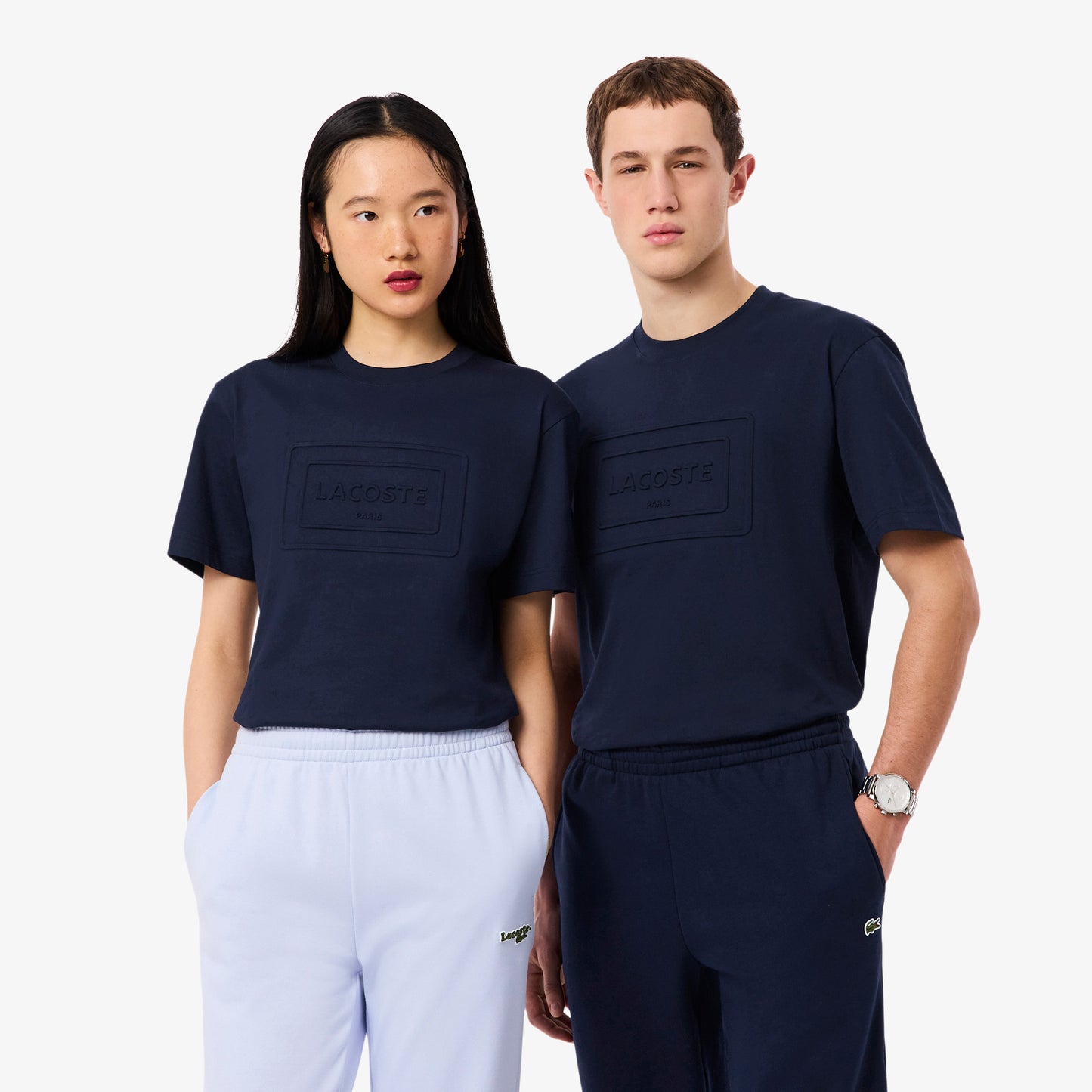 Embroidered Cotton T-shirt-TH0794