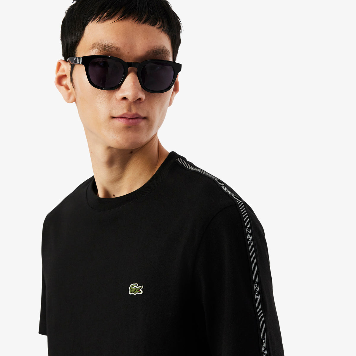 Branded Stripe Band T-shirt-TH0888