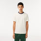 Stripe Collar Stretch Pique T-shirt