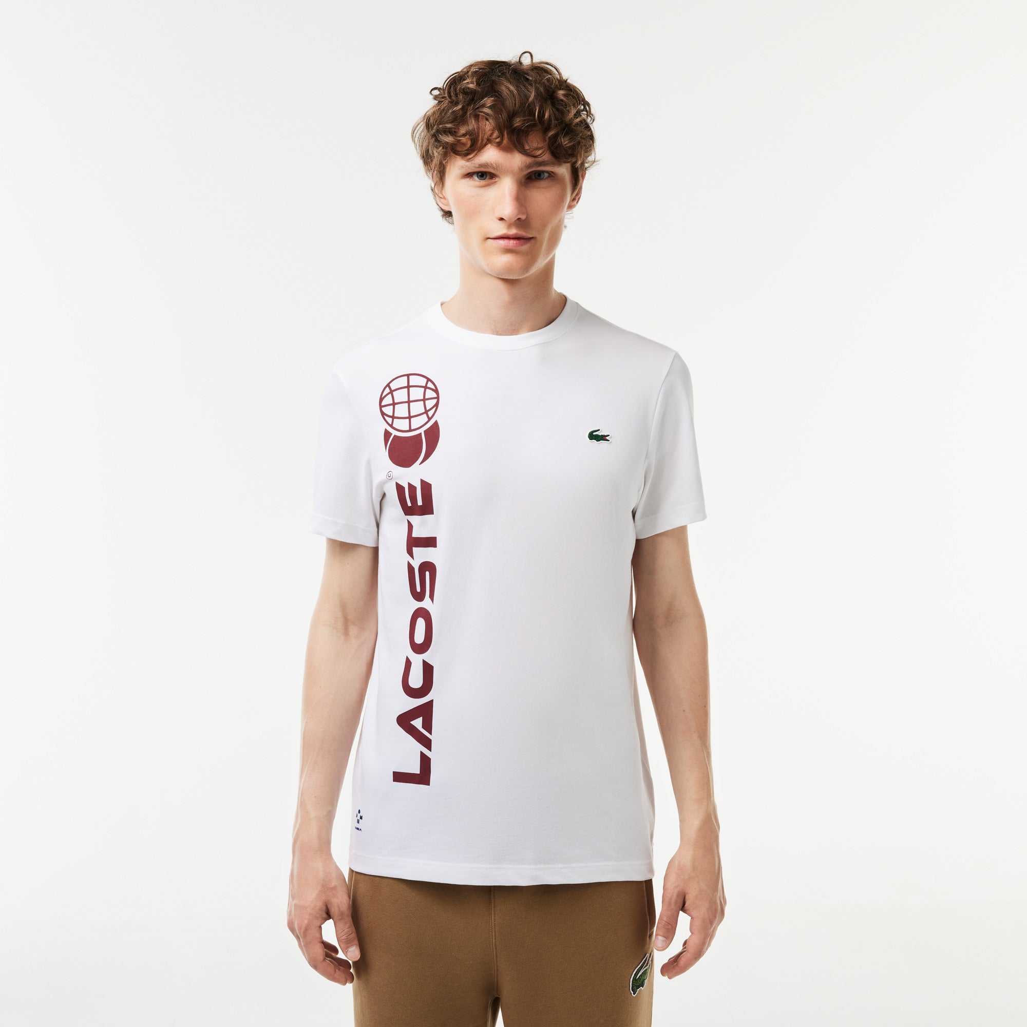 Buy Lacoste Tennis x Daniil Medvedev Regular Fit T shirt Online Lebanon Online Shopping Lebanon LACOSTE LEBANON